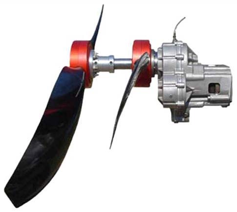 counter-rotating propellers are heavy